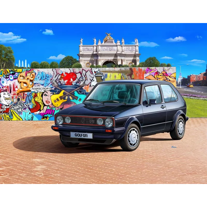 Revell 35 rokov VW Golf 1 GTI Pirelli model auta