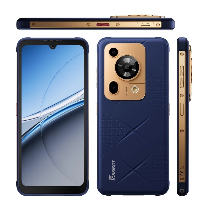 Smartphone FOSSiBOT F112 Pro — modrý