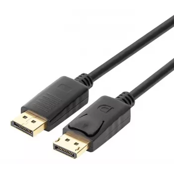 DisplayPort kábel Unitek Y-C609BK — 3 m, samec-samec, čierny