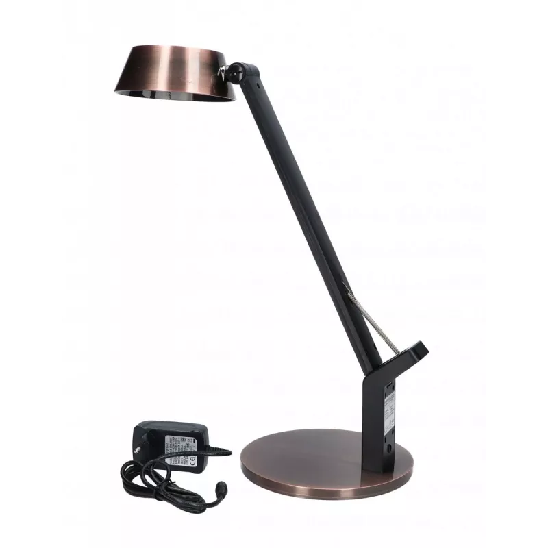 LED stolová lampa MAXCOM ML 4400 — 4400 lumenov, medené prevedenie