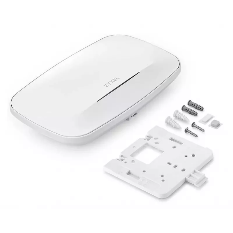 Zyxel NWA210AXV2-EU0101F WLAN access point – dualband 2,4/5 GHz, 2975 Mbit/s, 2× RJ-45, PoE, biela
