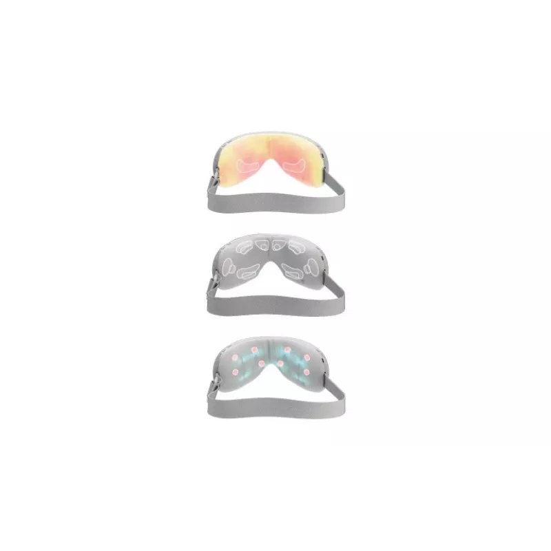 Therabody SmartGoggles masážny prístroj na tvár sivá
