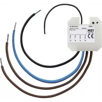 MDT RF-BE2230.01 KNX RF+ dotykové rozhranie 2-násobné UP 230VAC (RF-BE2230.01)