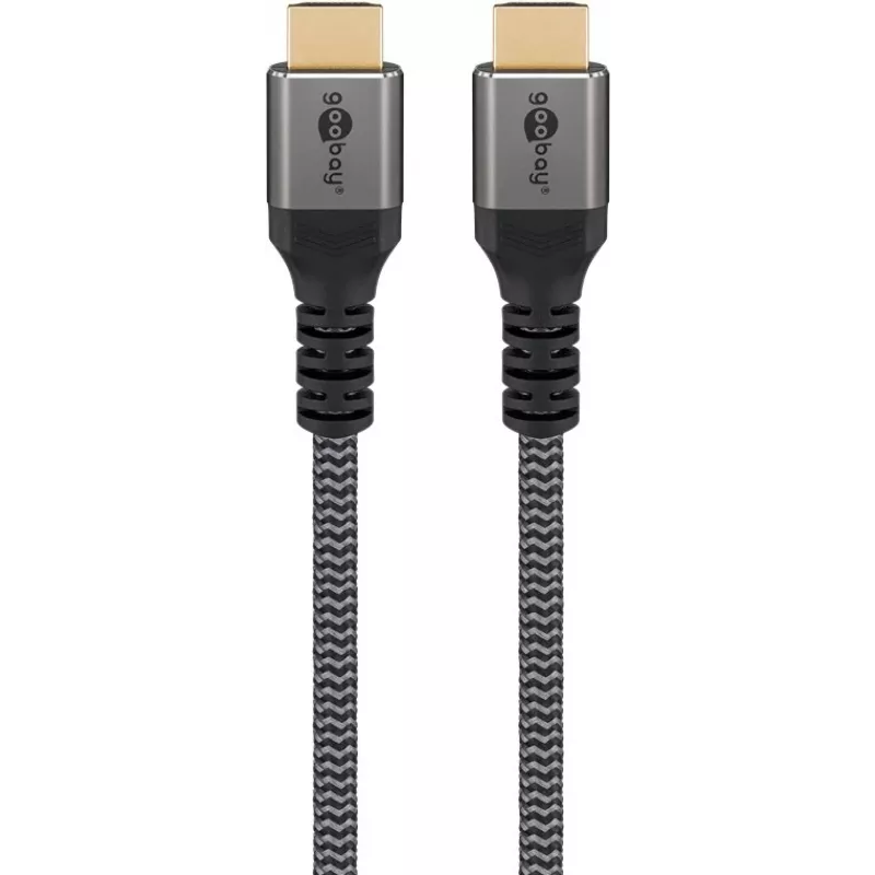 Plus High-Speed HDMI kábel s Ethernetom, 4K @ 60Hz (sivý, 15 metrov)