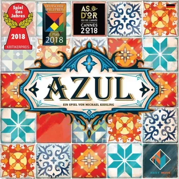 Spoločenská hra Asmodee Azul — rodinná hra, strategická hra, odporúčaná od 8 rokov