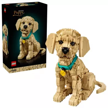 LEGO ICONS 11384 Šteniatko zlatého retrievera