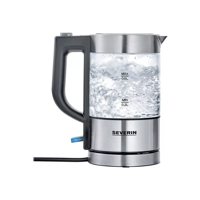 Severin WK 3472 Kanvica na vodu 0,5 l strieborná 1100 W (WK3472)