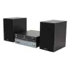 Mikrosystém pre domáce audio Aiwa MSBTU-700DAB — 25 W RMS, DAB+/FM, Bluetooth 10 m, CD mechanika, LED displej, čierna/arktická modrá