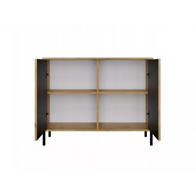 KAMARO 2D štíhla komoda, kašmírová farba