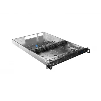 Rackové puzdro Lanberg SC01-6501-12B 1U čierne 8 ventilátorov HDD SSD