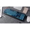 V6 Max, herná klávesnica čierna/modro-sivá, DE-layout, Gateron Jupiter Red, Hot-Swap, RGB