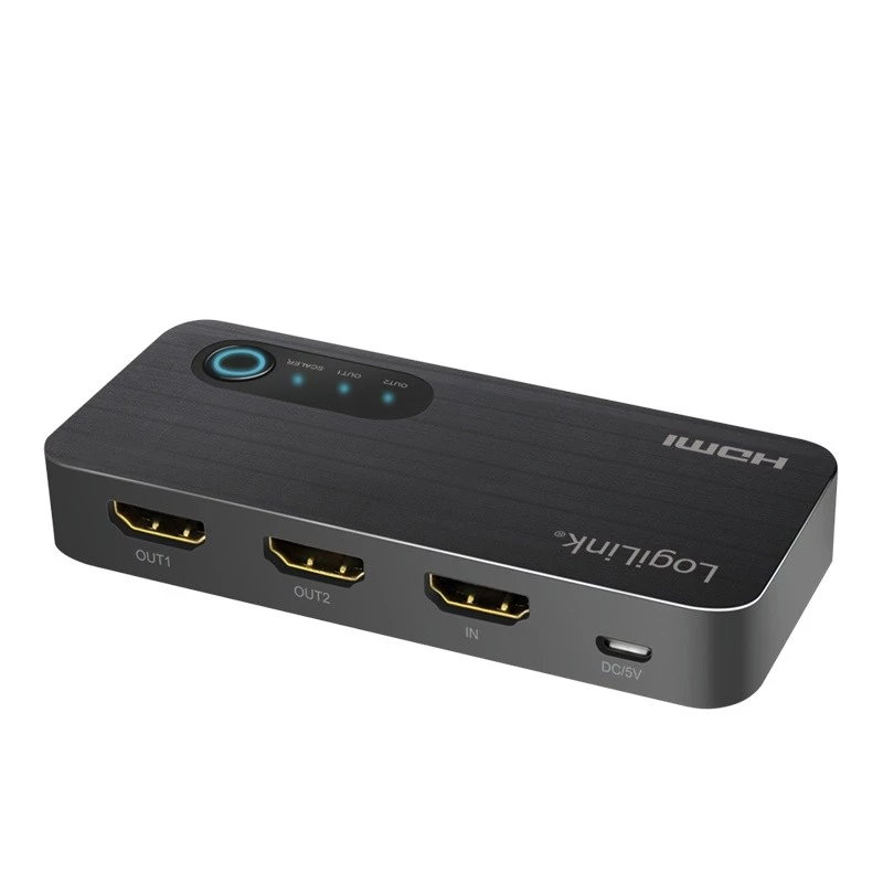 HDMI splitter 1x2, 4k/60Hz