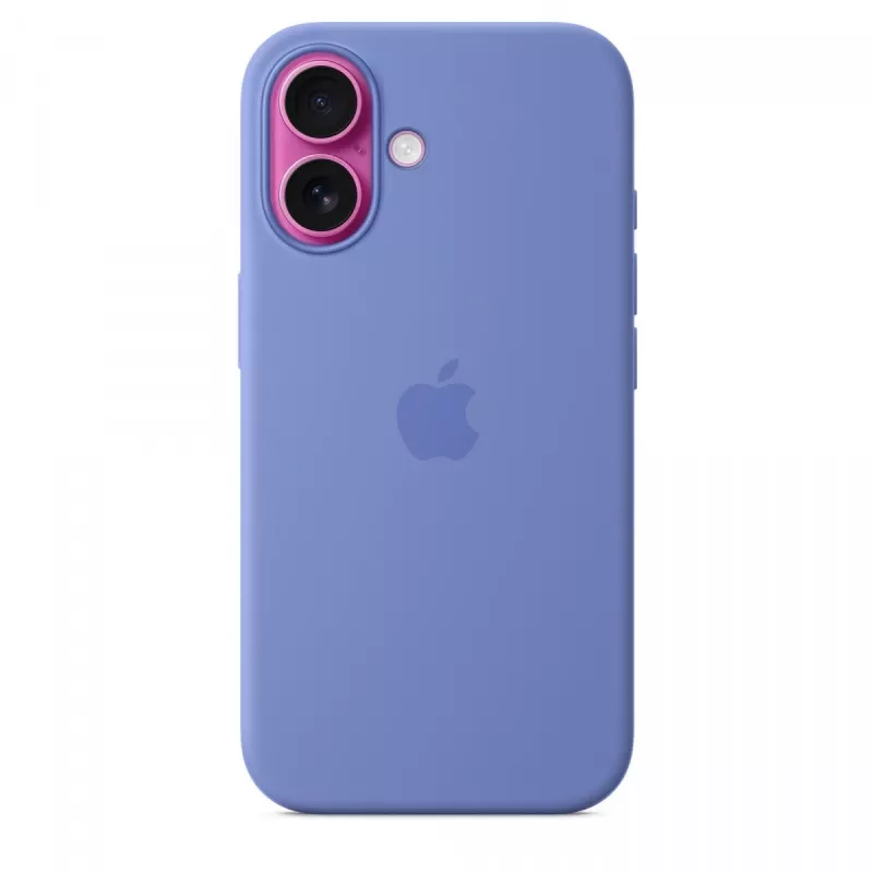 iPhone 16 silikónové puzdro s MagSafe - Periwinkle