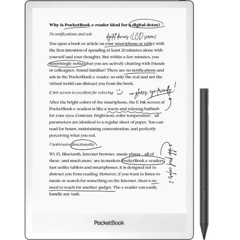 PocketBook InkPad One - matná čierna