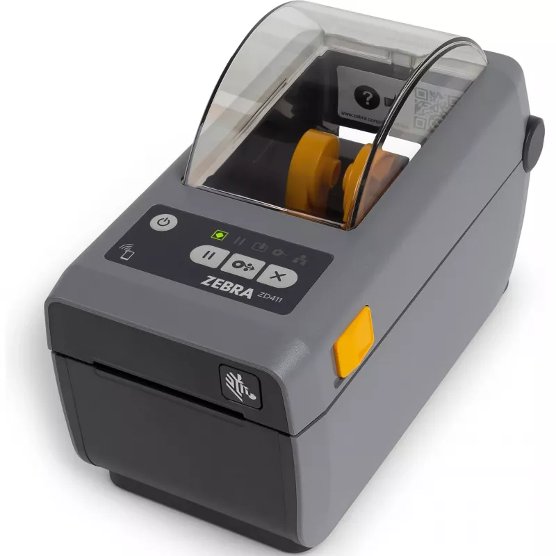 Zebra ZD411 tlačiareň etikiet termálna priama 203 x 203 DPI 152 mm/s káblová a bezdrôtová Ethernet LAN Bluetooth