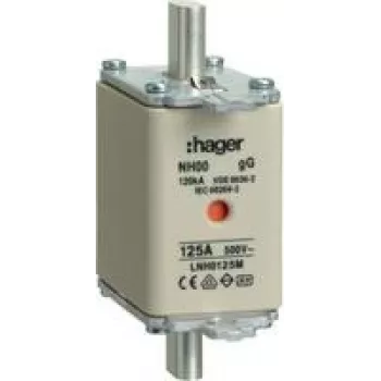 Hager LNH0125M. Šírka: 21 mm, hĺbka: 79 mm, výška: 58,5 mm (LNH0125M)