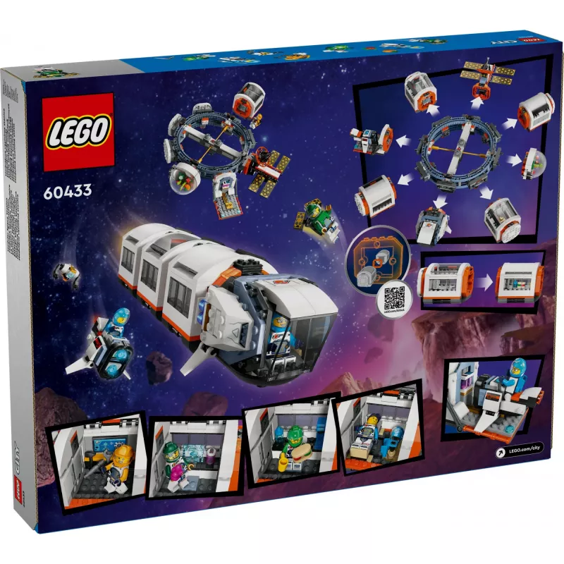LEGO CITY 60433 MODULÁRNA VESMÍRNA STANICA