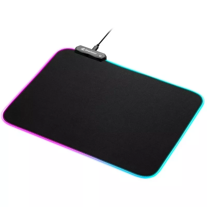 1337 RGB V2 Gaming Mat 360, podložka pod myš herná čierna