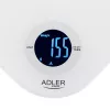 Kuchynská váha Adler AD 3180 dielik 1 g LCD biela