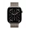 Apple Watch Series 11 GPS + Cellular 42mm Natural Titanium puzdro s Natural Milanese Loop