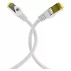 EFB-Elektronik RJ45 patch kábel Cat.6A S/FTP LSZHCat.7 surový kábel biely 0,15m výrobca: EFB Elektronik (MK7001.0,15W)