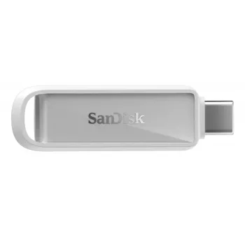 SanDisk Phone Drive, 256 GB, USB Type-C, 3.2 Gen 1 (3.1 Gen 1), 150 MB/s, bez krytky, biela