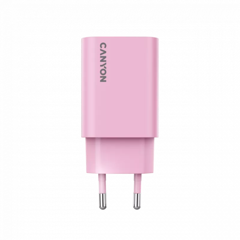 CANYON nabíjačka OnCharge 30CL Max Power 30W 1xPD EU ružová