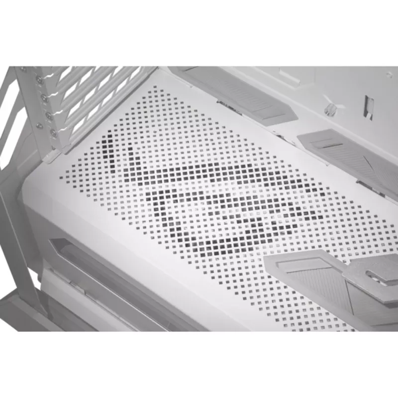 ASUS ROG GR701 Hyperion White, PC, biela, ATX, EATX, micro ATX, Mini-ITX, hliník, Multi, predný