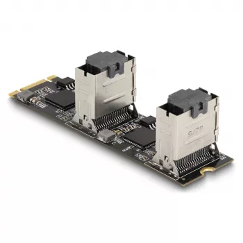 DeLOCK konvertor M.2 2280 Key B+M konektor samec na 8 x SATA