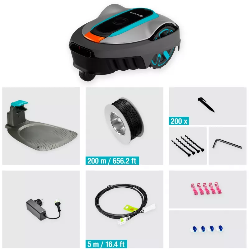 Robotická kosačka Gardena SILENO city