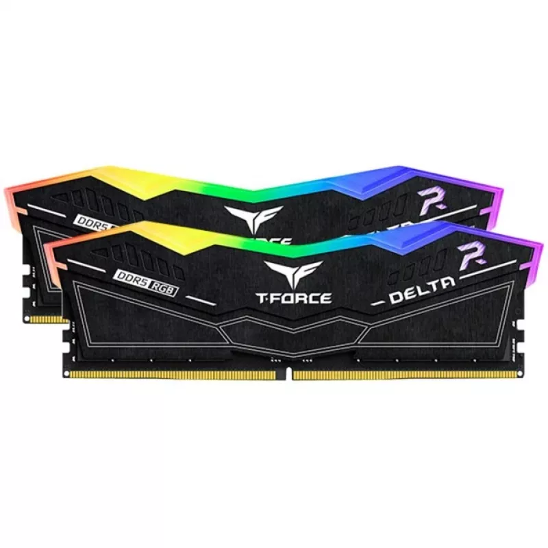 DIMM 64 GB DDR5-6000 (2x 32 GB) Dual-Kit, pamäť čierna, FF3D564G6000HC38ADC01, Delta RGB, INTEL XMP