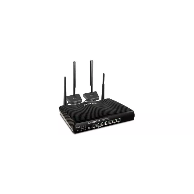 DrayTek Vigor 2927Lac V2927LAC-DE-AT-CH bezdrôtový router, dvojpásmové Wi-Fi 5 (802.11ac Wave 2), WWAN, 6-portový Gigabit switch, 2 WAN