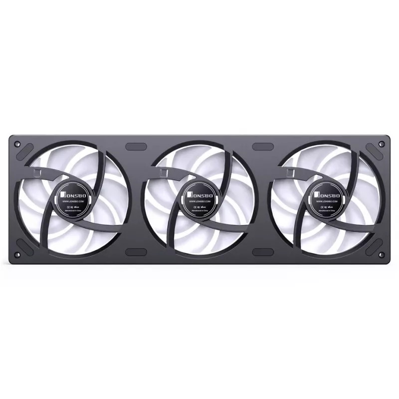 Chladiaci radiátorový ventilátor Jonsbo ZB-360 Reverse Blade PWM ARGB 360mm čierny