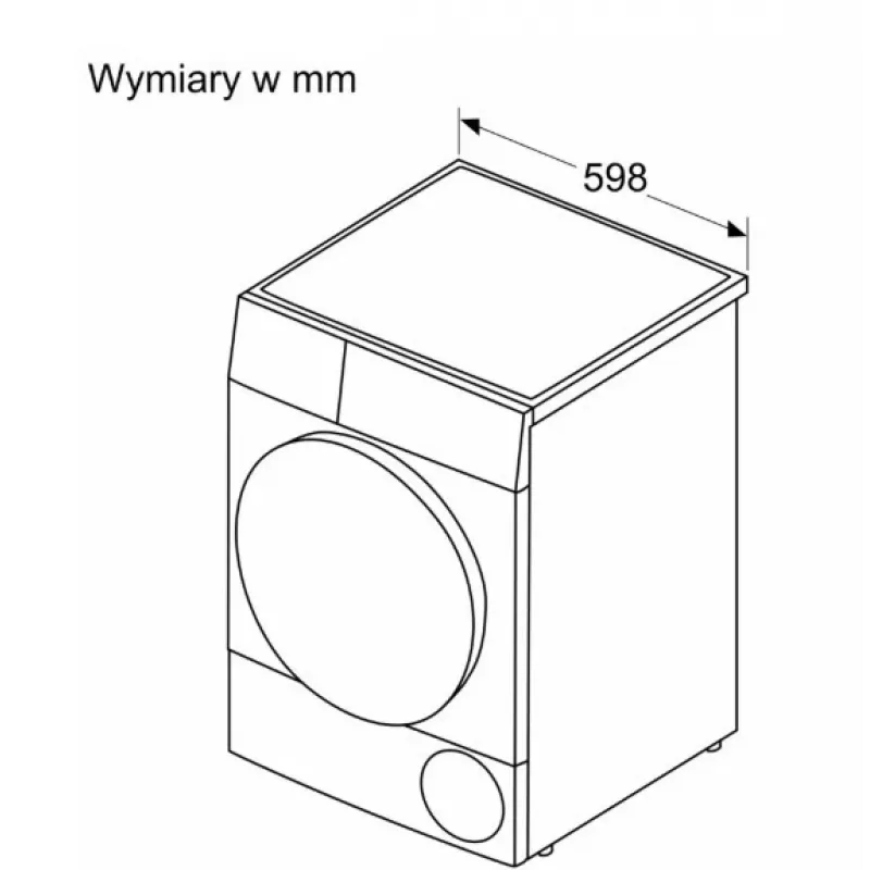 Sušička bielizne WQB246CMPL