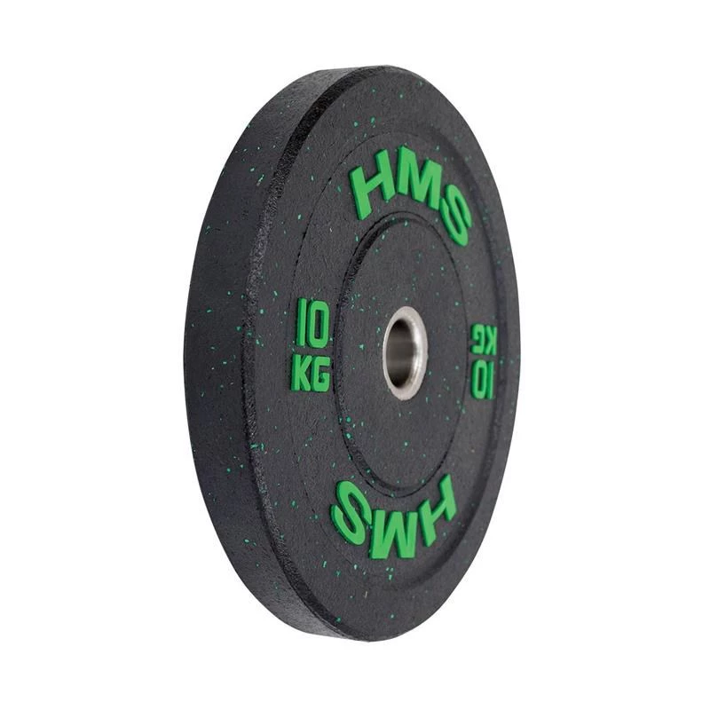 HMS Fitness HTBR10 1 ks olympijská pogumovaná kotúč