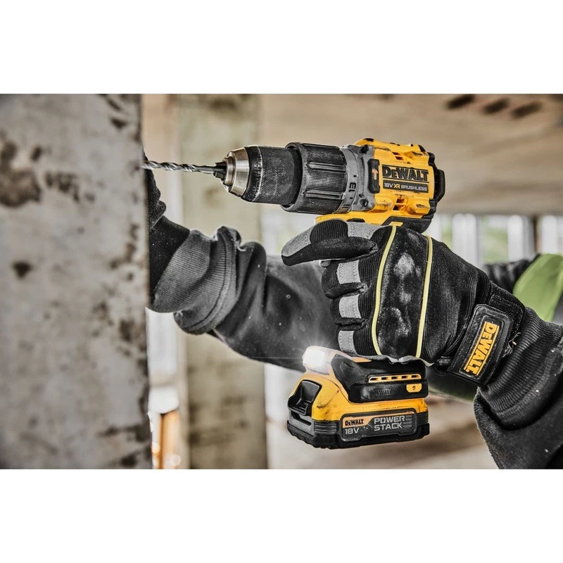 Vŕtačka s pištoľovou rukoväťou DeWalt DCD805NT-XJ — 18 V bezuhlíková, 2000 ot/min, 90 N·m, skľučovadlo 13 mm, 1,34 kg