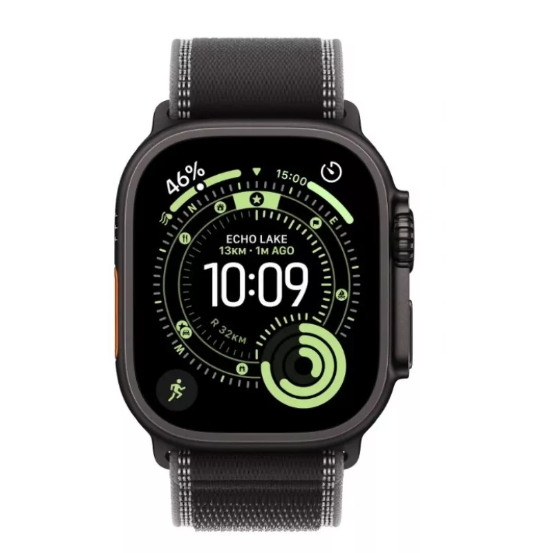 Smartwatch Apple Watch Ultra 3 GPS + Cellular 49mm puzdro z čierneho titánu