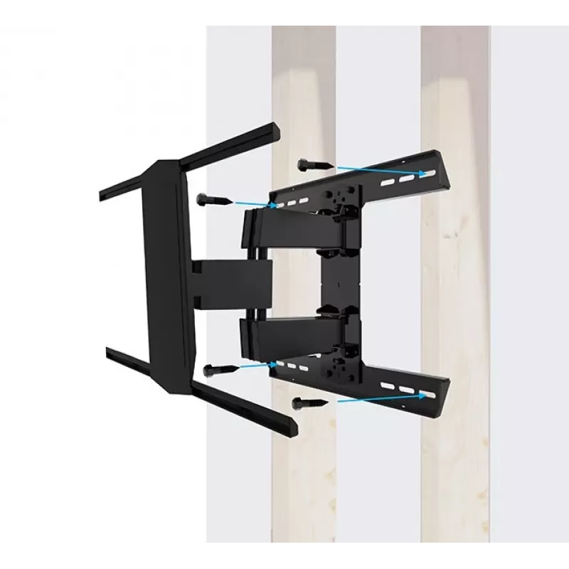 Nástenný držiak B-TECH BT8227/B 600x400 pre 75-palcový TV, max. zaťaženie 50 kg