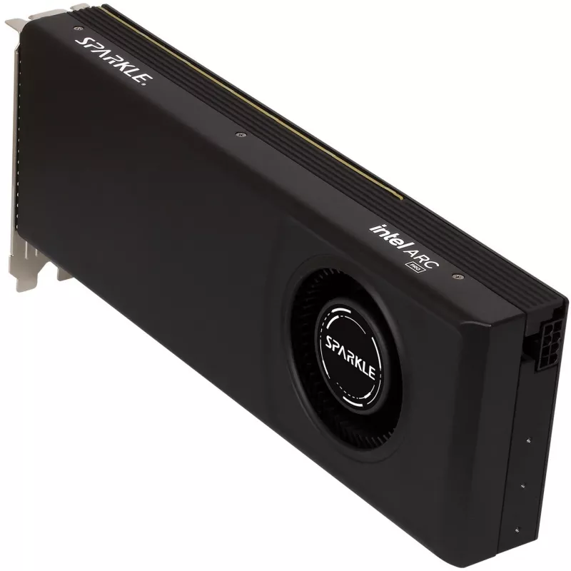Grafická karta Sparkle Arc Pro B60 Blower, Intel Arc Pro B60, 24 GB GDDR6, 192-bit, PCIe x8 5.0, 1 ventilátor