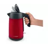 Elektrická kanvica Bosch TWK7L464 – objem 1,7 L, 2400 W, červená, plastové telo