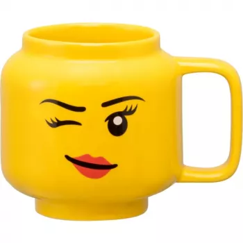 Keramický hrnček room copenhagen Winking Girl Small žltý 40460803, 250–350 ml
