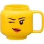 Keramický hrnček room copenhagen Winking Girl Small žltý 40460803, 250–350 ml