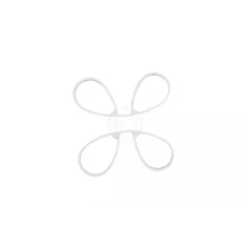 Stropné LED svietidlo TRIO Fly 40 cm, 4000K, matná biela
