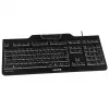 CHERRY KC 1000 SC klávesnica univerzálna USB AZERTY belgická čierna