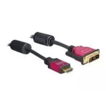 HDMI - DVI kábel DeLOCK 84343 3,0 m konektor samec / konektor samec
