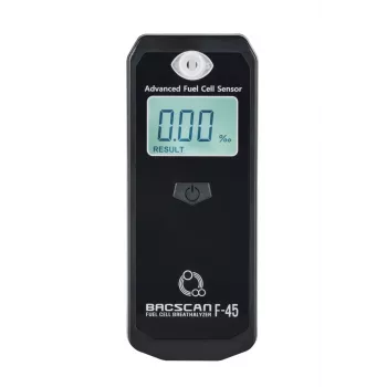 BACscan F-45 alkoholtester 0 - 4 % čierny