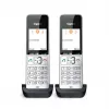 Gigaset COMFORT 500HX duo analógový/DECT telefón identifikácia volajúceho čierny, strieborný