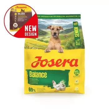 Suché krmivo pre psov JOSERA Senior Balance 3 kg — kompletné krmivo pre staršie psy