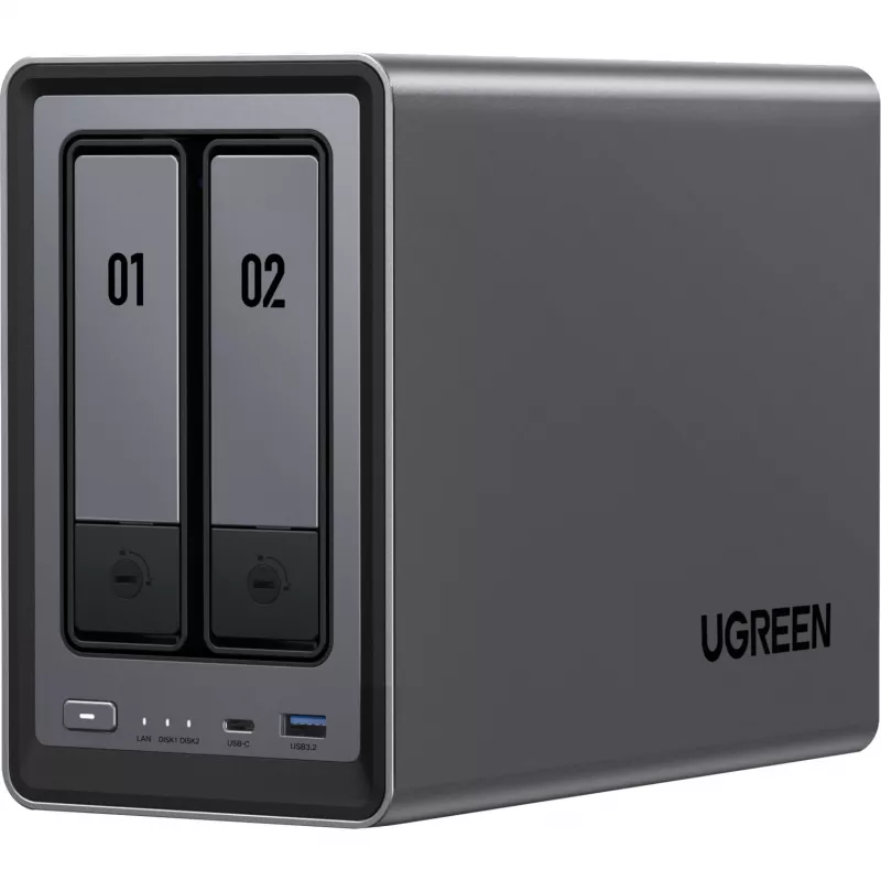 DXP2800 + 2x 4 TB Seagate IronWolf HDD balenie, NAS