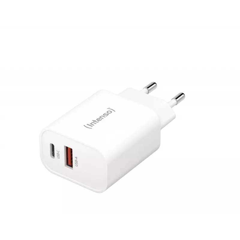 Interiérová nabíjačka Intenso POWER ADAPTER USB-A/USB-C/7803012 rýchle nabíjanie 20V